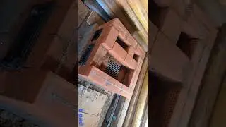 кладка кирпичной бюджетной печи своими руками 3/10 часть 