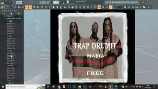 🔥free drum kit 2023 / Trap drum kit free ''Mafia''