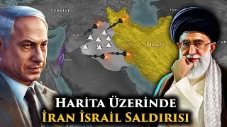 İran-İsrail Savaşı Harita Üzerinde Anlatım