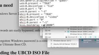 Adding a BIOS Boot Delay to a Virtual Machine on a Mac