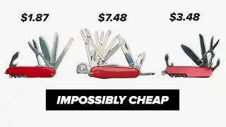 I tested TEMU Swiss Army Knives (so you don't have to)