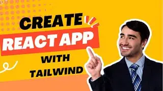 Create React App With Tailwind CSS || ReactJS || Data With Tech ||