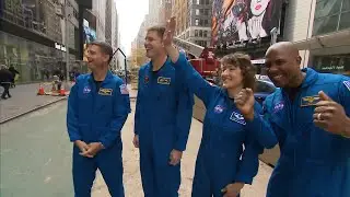 NASA’s Artemis 2 Moon Mission Astronauts Visit New York City