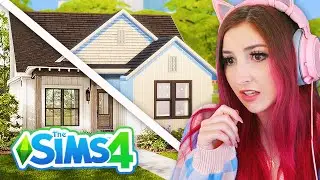 i tried to build a real house in sims 4