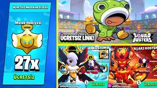 ÜCRETSİZ 27X MELEK ŞEYTAN HEDİYESİ | BLACK FRIDAY | BEDAVA SB KOSTÜM - Brawl Stars