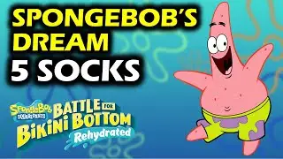 Spongebob's Dream: All Patrick's Socks Locations | Spongebob Collectibles Guide & Walkthrough