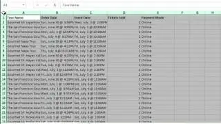 How to Make the Adjusted Column Spacing Even in Excel : Using Excel & Spreadsheets