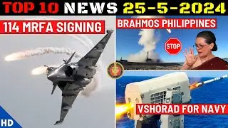 Indian Defence Updates : MRFA Signing,Brahmos Philippines Stopped,Astra to Vietnam,VSHORADS For Navy