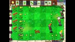 Plants Vs. Zombies: Sunny Day (Hidden) Mini Game Only With Plants That Cost At Least 200 Sun