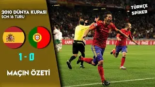 İspanya 1-0 Portekiz | 2010 Dünya Kupası - Türkçe Spiker