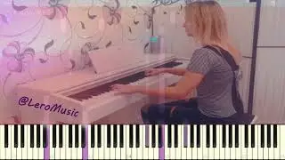 Как играть | Элджей - Рваные джинсы (пиано кавер)