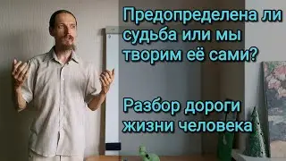 Судьба предопределена или мы творим её сами? Разбор дороги жизни человека. Уроки жизни