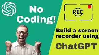 Make a screen recoder using ChatGPT in 1 minute #ChatGPT#openai
