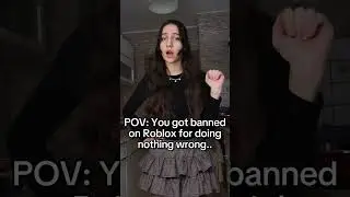 I got banned on Roblox..
