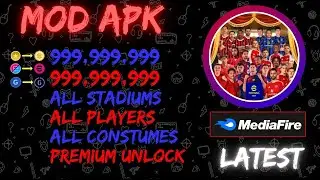 eFootball PES 2024 MOD APK v9.1.1 Gameplay | PES 2024 MOD MENU APK (Unlimited GP & Coins)