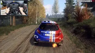 DiRT Rally 2.0 - Peugeot 208 T16 R5 at Rally Finland | Moza DD R9 Gameplay