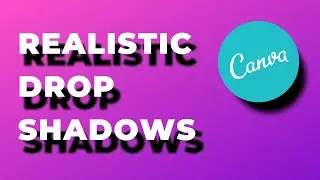 THE BEST DROP SHADOW EFFECT IN CANVA - FREE (NO SHARP EDGES)