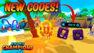 SUMMER EVENT PART III QUESTS + NEW CODES | ALL CHESTS LOCATIONS | Anime Champions Simulator