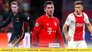 🚨 TRANSFER UPDATE | Frenkie de Jong | Lisandro Martinez | Robert Lewandowski 📝