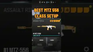 new BEST NO RECOIL MTZ 556 SETUP in MW3!