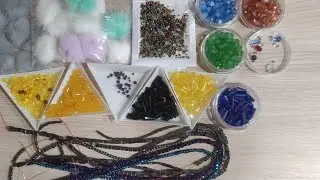 Обзор посылок для рукоделия. Aliexpress. Бусины