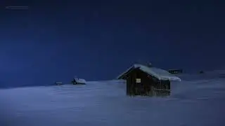 Winter Ambience with Relaxing Wind Gust & Snowfall ❄ on the Microfoon / Snow Storm Sleep Sounds