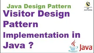 Visitor Design Pattern Implementation in Java ? || Design Pattern Interview Question