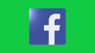 Facebook logo Chroma Key animation