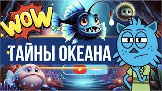 Морские животные для детей 🌊 | Удивительный подводный мир с Мурзиком