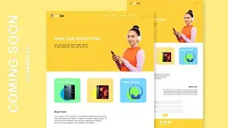 Design An Ecommerce Website Using Html and CSS   | DS Code 