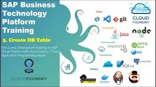 05 Create Database tables in Cloud Application Programming Model | .cds Tables | SAP BTP Training