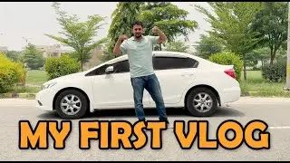 My First Vlog 😄 | Complete Vlog With My Car 🚗