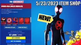 *NEW* Across The Spider-Verse Skin Bundle! | Fortntie Item Shop (23/5/2023)