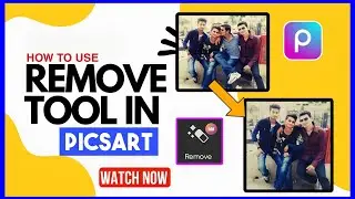 🔥How to Use Remove tool in PicsArt | PicsArt Tool in PicsArt 🎯 #picsart