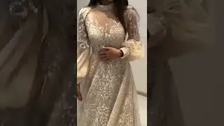 Beautiful Long Transparent Dress | Wow Stunning