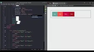 The justify-content with CSS Flexbox