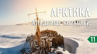 КЛАДБИЩЕ КОРАБЛЕЙ В АРКТИКЕ. ЭКСКУРСИЯ В ТИКСИ. ВЫБИЛ ОКНО.  НА МАШИНЕ В ТИКСИ #11