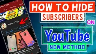 How to hide subscribers on YouTube | subscribers hide kaise kare ? | 2021