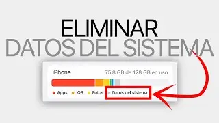 Como Eliminar Datos del Sistema iPhone y Liberar Espacio