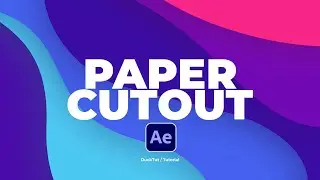 Create Animated Papercut Backgrounds in After Effects | Tutorial