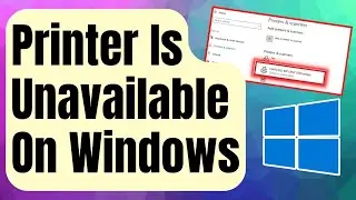 SOLVED: Printer Driver Is Unavailable Error On Windows [Updated 2024]