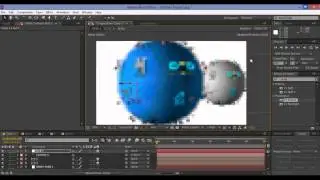 After Effect Tutorials - How to Create 3D LOGO Globe Animation-2