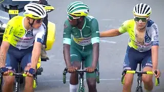 What Happened to Biniam Girmay in this Sprint? Tour de France 2024 Stage 16