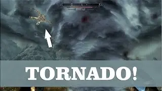 Skyrim SE - Amazing Tornado spell! (Apocalypse mod)