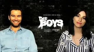 'The Boys' Season 2 Antony Starr (Homelander) & Aya Cash (Stormfront) Interview