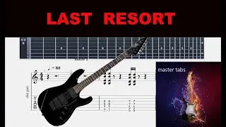 LAST RESORT   | PAPA ROACH | GuitarTab | 