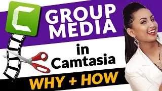 Using Groups in Camtasia Makes Your Life Easier When Dealing With Spliced Tracks! 💯