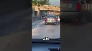 Водитель придумал гениальный способ портить машины но не учёл одного #shorts