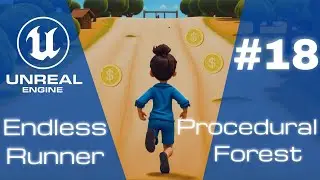 Procedural Environment - Level Design.1 -  #18 Unreal Engine 5 Endless Runner