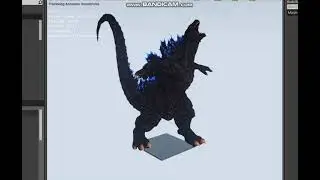 Atomic Pulse Godzilla Animation